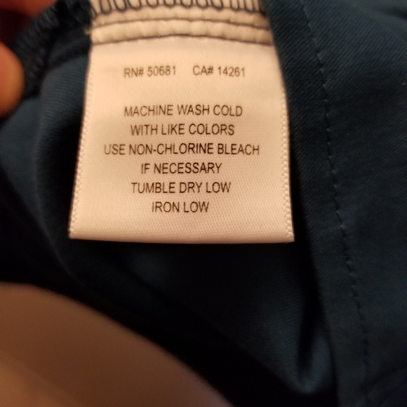 Like New! Grey's Anatomy Mock Wrap Scrub Top - Picture 6 of 7